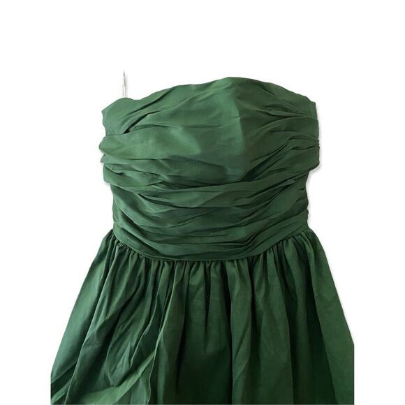 Lovers and Friends Michie Maxi Dress gown green tiered mini NWT Revolve $298 S - Picture 3 of 12